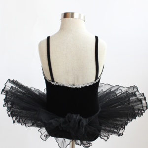Black & White Velvet Tutu