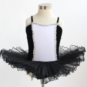 Black & White Velvet Tutu